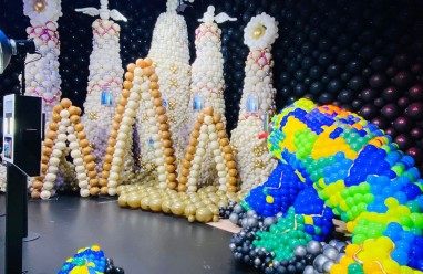 Instalación creativa con globos y diseño inmersivo en Balloon Story Barcelona 2026 Barcelona.
