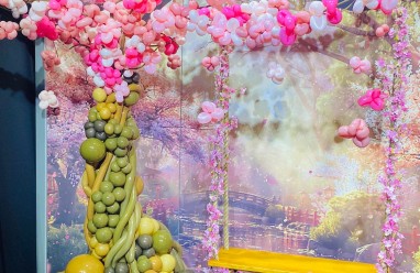 Instalación artística inspirada en fantasía y color en Balloon Story Barcelona 2026 Barcelona.