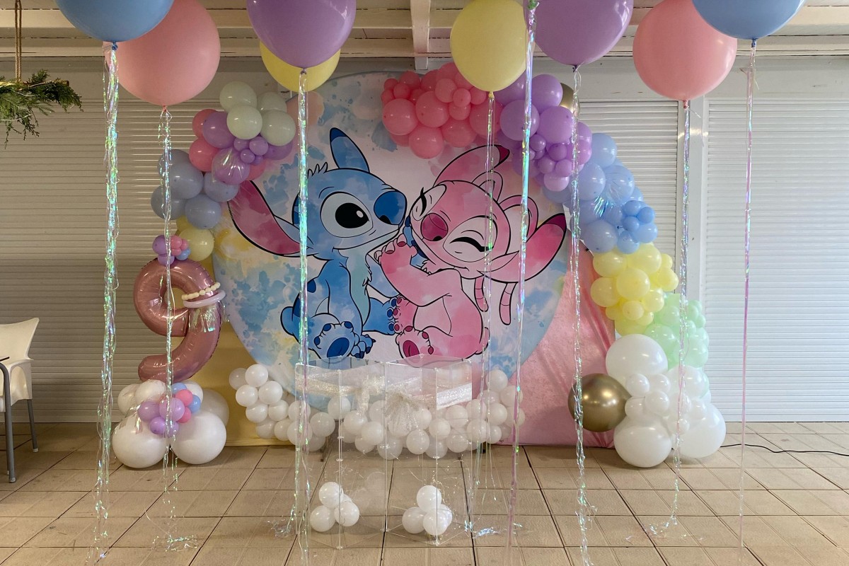 Una fiesta de cumpleaños inolvidable con Decoración Stitch y Angel