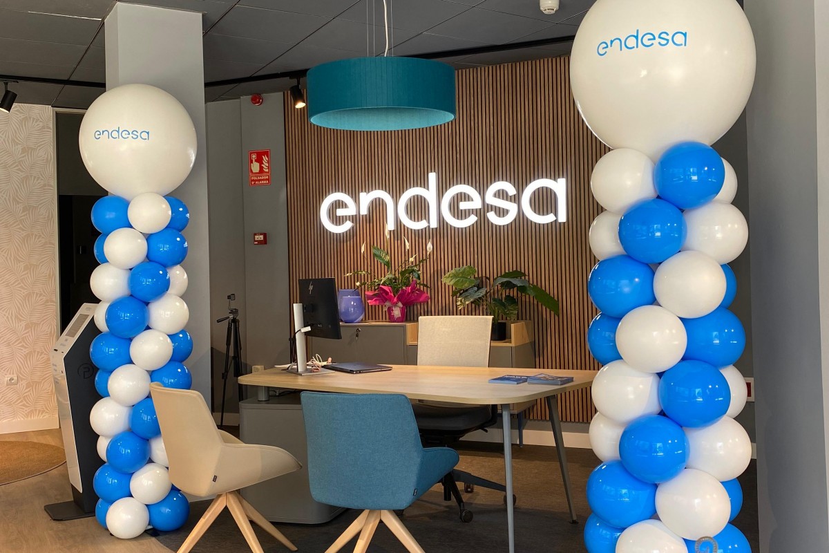 Decoración para la inauguración de oficinas de Endesa en Tarragona