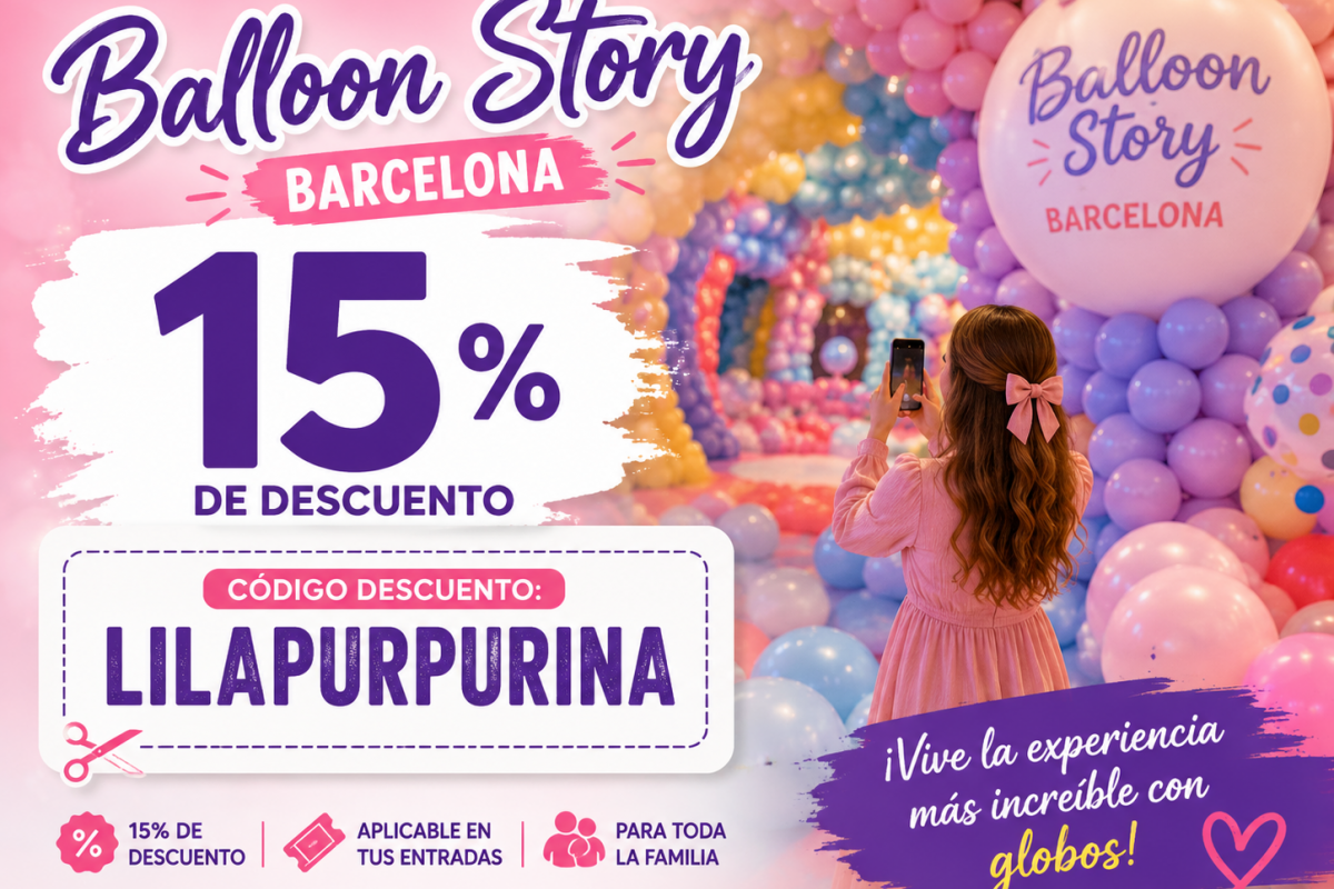 Balloon Story Código Descuento: consigue un 15% en tus entradas con LILAPURPURINA
